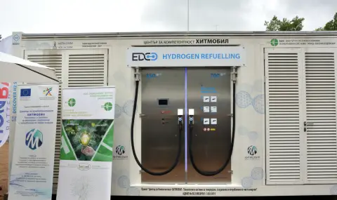 Заработи първата в България и региона водородна зарядна станция - 1