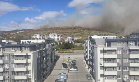 Голям пожар във Варна - 1