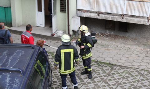 Пожар в столичен квартал, има жертва - 1