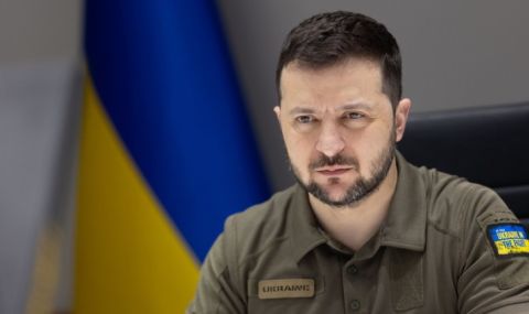 Зеленски: Тринадесет дрона камикадзе са свалени тази сутрин в Киев - 1