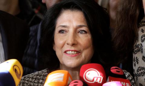 Жена е новият президент на Грузия - 1