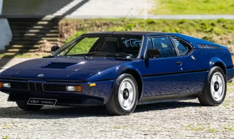 Продава се BMW M1 от 1979 година. Вижте каква е цената - 1