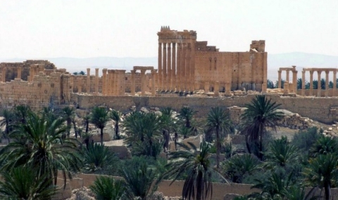 Сирийските сили пред подстъпите на Палмира - 1