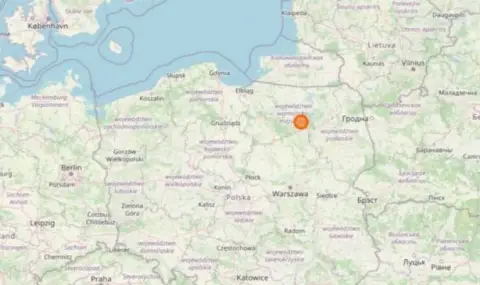 НЛО падна в Северна Полша до границата с Русия - 1
