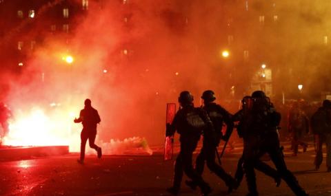 Сблъсъци на протеста в Париж, арестуваните са 90 - 1