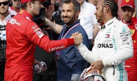 Люис Хамилтън предрече бляскава кариера на Льоклер във Формула 1 - 1