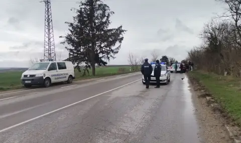 Автомобил помете и уби пешеходец, вървящ по пътното платно на пътя София - Варна  - 1