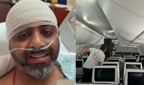 Flydubai pilot shows off scars after cockpit drama - 1