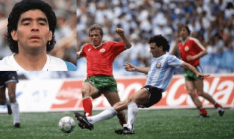 Пламен Гетов пред Silentbet: Диего Марадона ми подари гащетата си след мача ни с Аржентина - 1