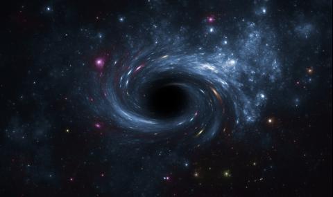Черна дупка погълна звезда и я направи на спагети - 1