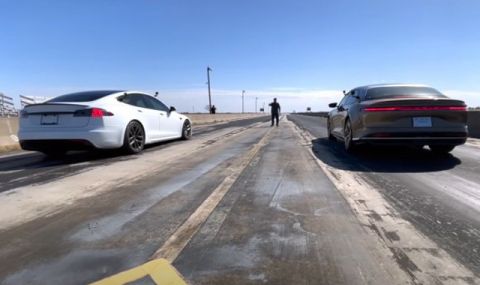 Знаете ли кой е по-бърз: Tesla Model S или Lucid Air? (ВИДЕО) - 1
