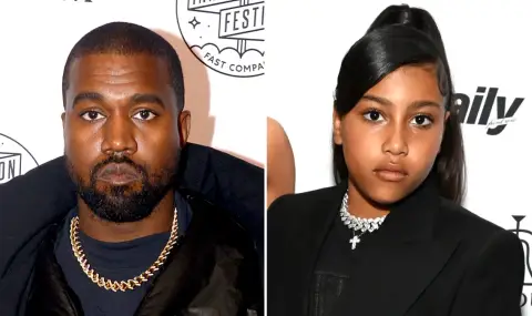 Кание Уест пя с дъщеря си Норт пред 43 хиляди в Мексико ВИДЕО - 1