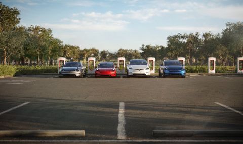 Tesla отключи зарядните си станции в Италия за други електромобили - 1