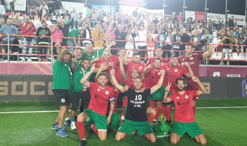 България удари и Аржентина на световното по мини футбол в Гърция - 1