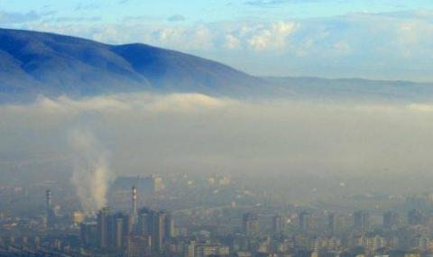 Опасно замърсен въздух над София и днес - 1