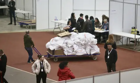 End of voting, counting of ballots begins  - 1