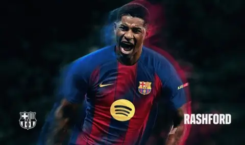 Маркъс Рашфорд официално облече екипа на Барселона - 1