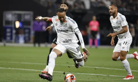 Неймар блесна с хеттрик и върна Сантос към победите след дълга пауза - 1