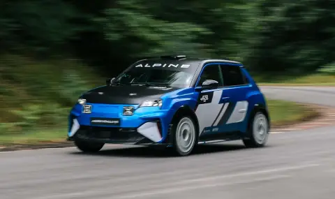 Renault 5 вече има и заводска състезателна версия, дело на Alpine - 1