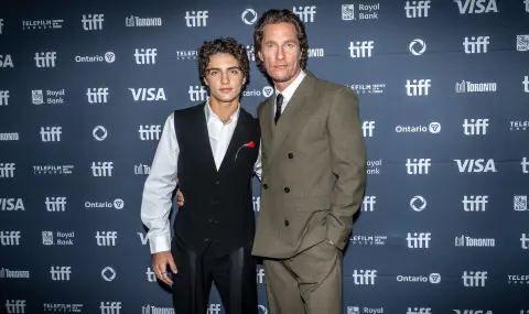 Матю Макконъхи възпитал сина си Леви да бъде чистофайник - 1