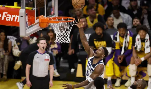 Минесота Тимбъруулвс изравни серията с Голдън Стейт Уориърс  - 1