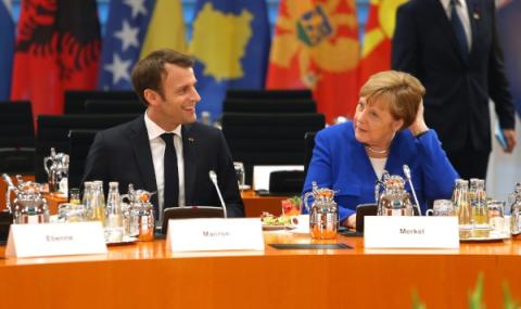 Макрон и Меркел искат решение за Западните Балкани - 1