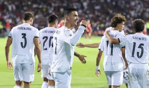 Кристиано Роналдо отново главно действащо лице за Португалия - 1