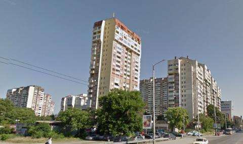 Възрастен мъж скочи от блок в София - 1