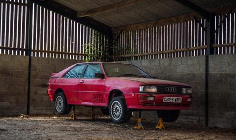 Какво се случва с Audi Quattro, стояло 26 години на трупчета - 1
