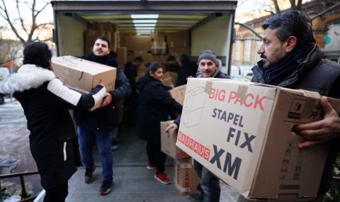 Германия изпрати 90 тона хуманитарна помощ в Турция - 1