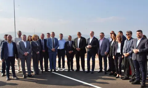 Откриха АМ "Европа". Желязков: Стабилността на правителството е гаранция за завършването на ключови проекти като този - 1