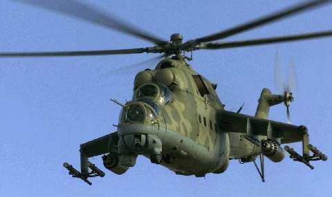 Сирийски вертолет е свален край Палмира - 1