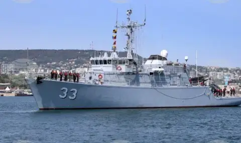 Корабът „Струма“  пое за участие в първата активация на Черноморската противоминна група