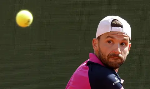 Григор Димитров отпадна рано от Мастърса в Рим - 1