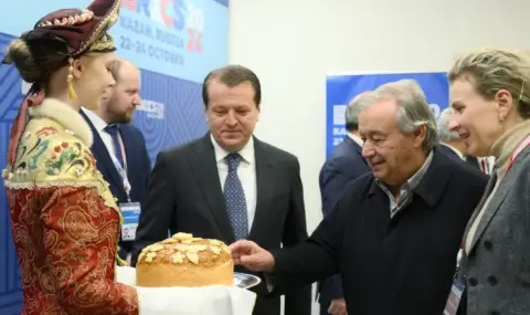 Guterres arrived in Kazan for the BRICS summit  - 1