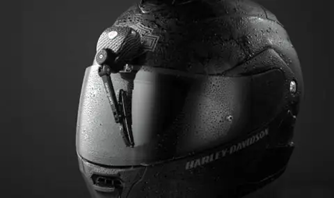 Motorcycle helmet cleaner  - 1