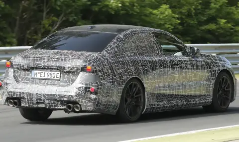 Новата М5-ца вече се разхожда по „Ринга“  - 1