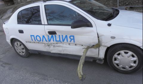 Шофьор от Ямбол удрял в движение патрулка, за да избяга - 1
