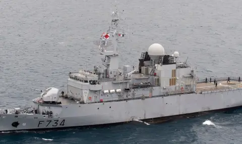Френска фрегата свали два дрона в Червено море - 1