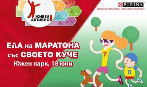 Маратон за кучета и техните стопани в София - 1