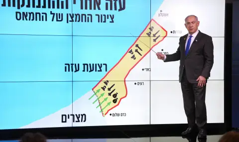 Нетаняху: Израел трябва да запази контрол върху коридора между Газа и Египет - 1