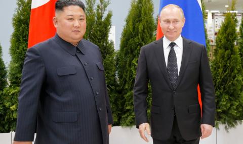 Исторически момент: Путин се срещна с Ким Чен-ун - 1