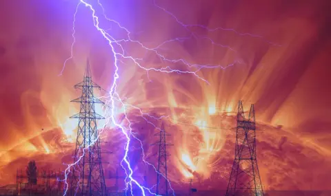 Предстои силна магнитна буря след мощно изригване на Слънцето - 1