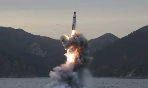 Артилерийска дипломация! Северна Корея изстреля ракети с малък обсег - 1