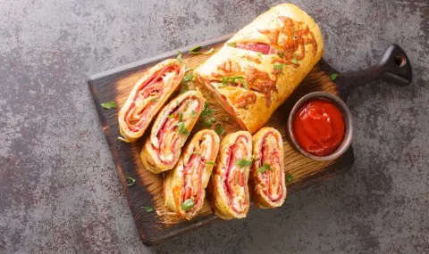 Рецепта на деня: Пица Стромболи на руло - 1