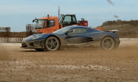 Мате Римац вкара суперкар за 2 милиона евро в калта (ВИДЕО) - 1