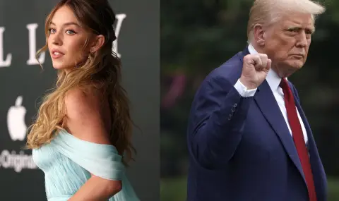 Доналд Тръмп посече Тейлър Суифт, има си нова руса любимка - Сидни Суини - 1