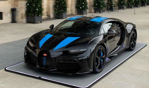 Българско Bugatti краси центъра на Париж (ВИДЕО) - 1