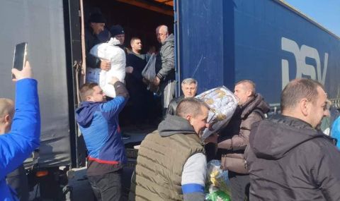 Лидерът на ДПС Мустафа Карадайъ занесе в Турция дарения за пострадалите от земетресението - 1