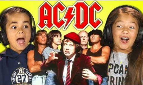 Деца реагират на AC/DC (ВИДЕО) - 1